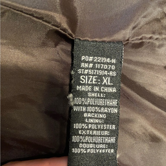 Women’s faux leather jacket - Picture 5 of 5